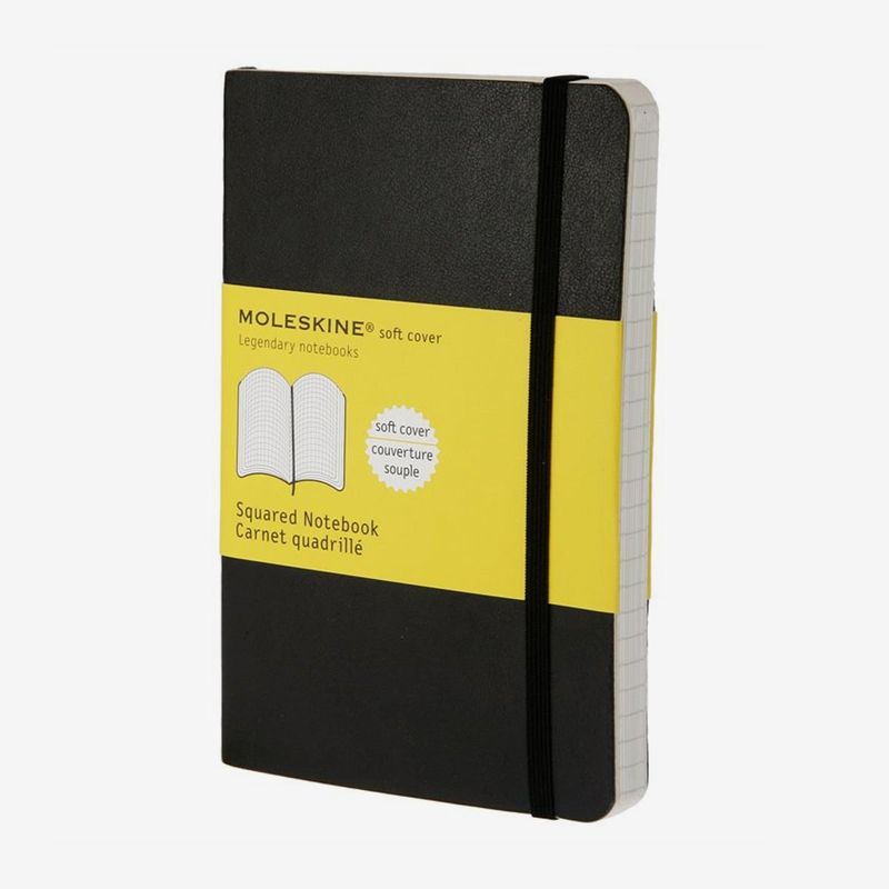 MOLESKINE - Cuaderno Pequeño Cuadros Negro Sc