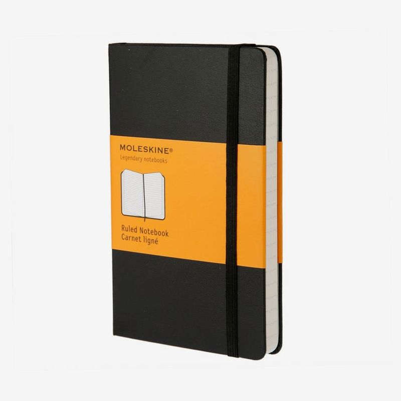 MOLESKINE - Cuaderno Pequeño Rayas Negro Hc