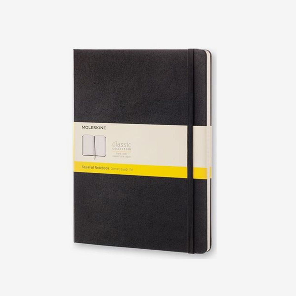 MOLESKINE - Cuaderno Xl Cuadros Negro Hc