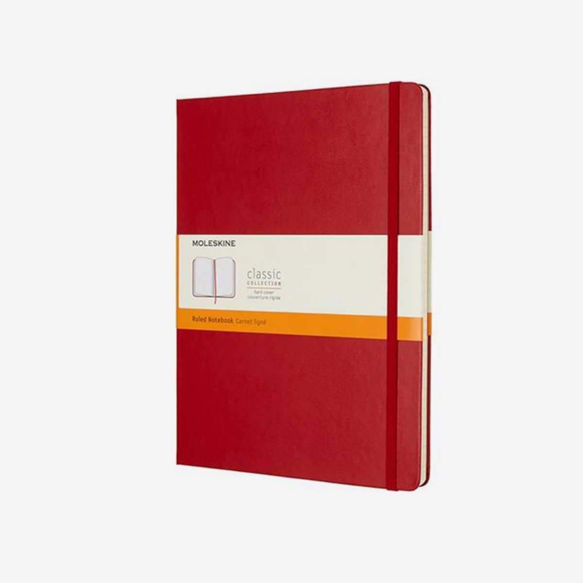 MOLESKINE - Cuaderno Xl Rayas Roja Hc