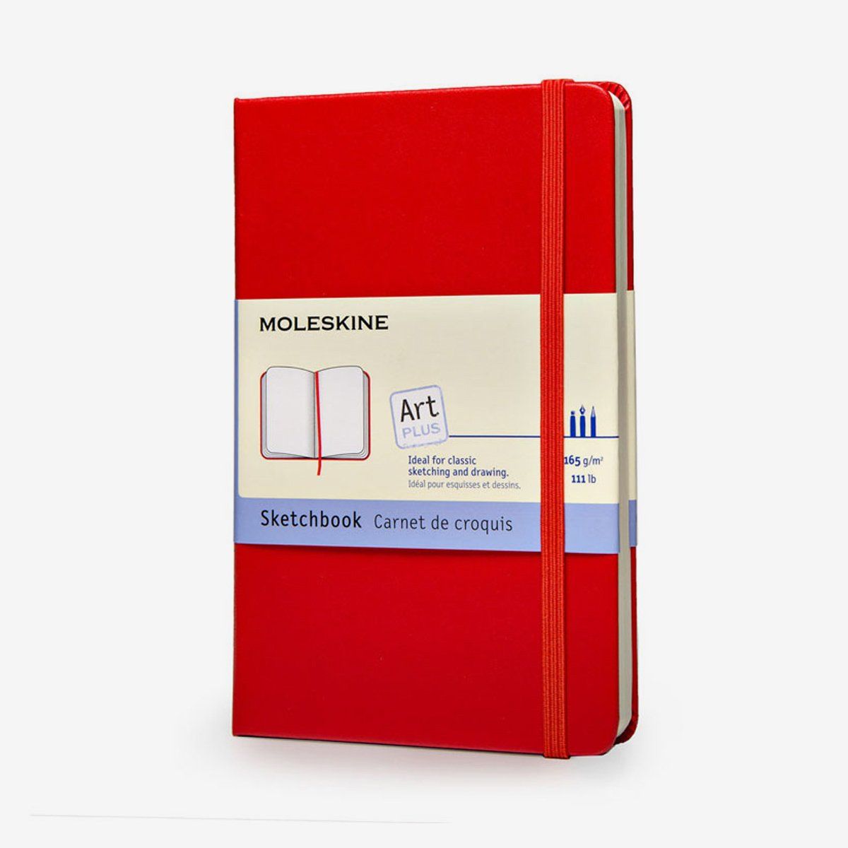 MOLESKINE - Cuaderno Sketch Grande Rojo Hc