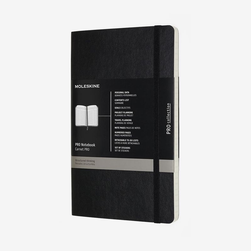 MOLESKINE - Cuaderno Profesional Grande Negro Hc
