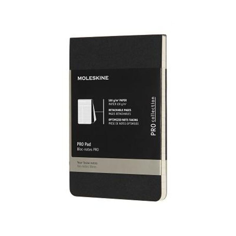 MOLESKINE - Cuaderno Pro Pad Pequeño Negro