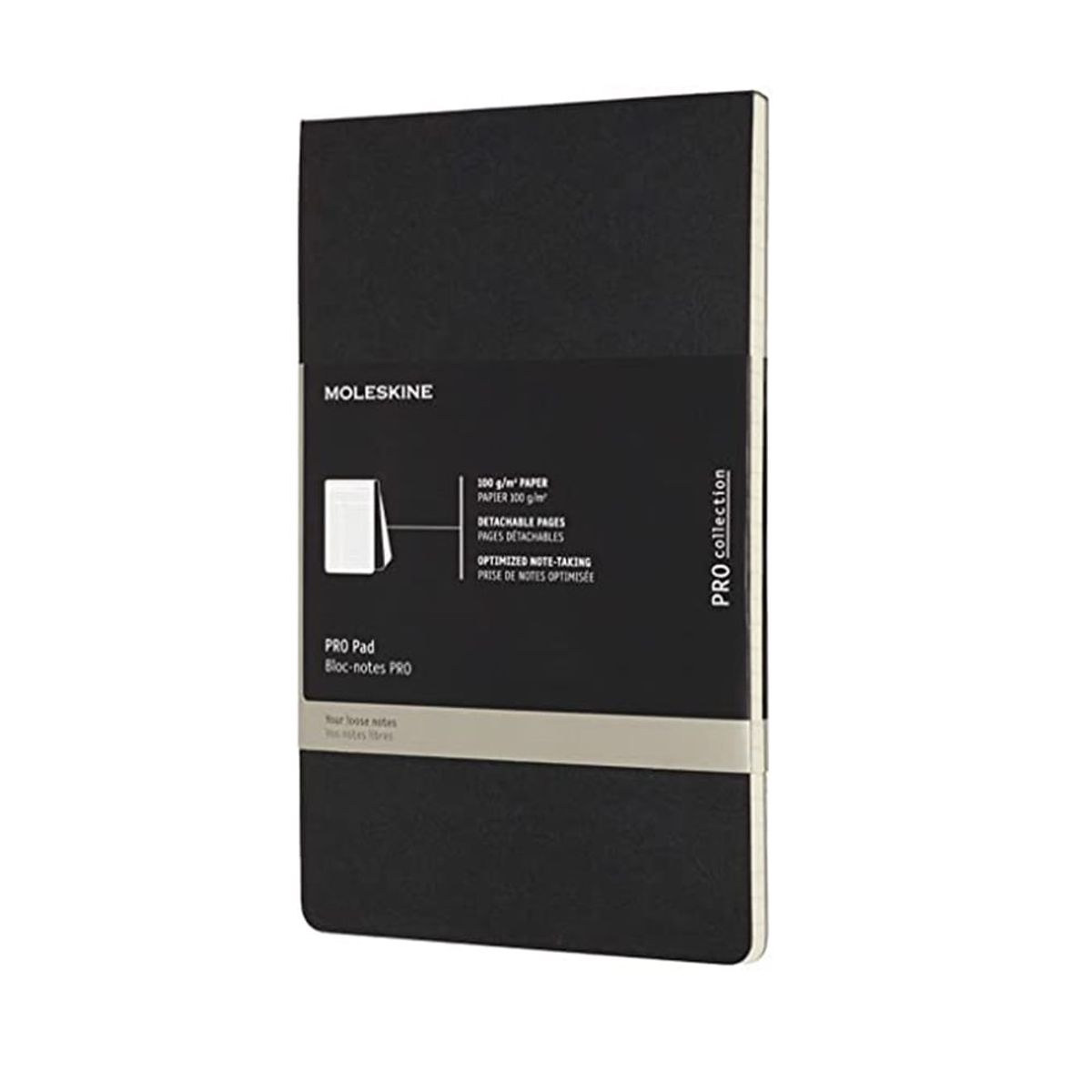 MOLESKINE - Cuaderno Pro Pad Grande Negro