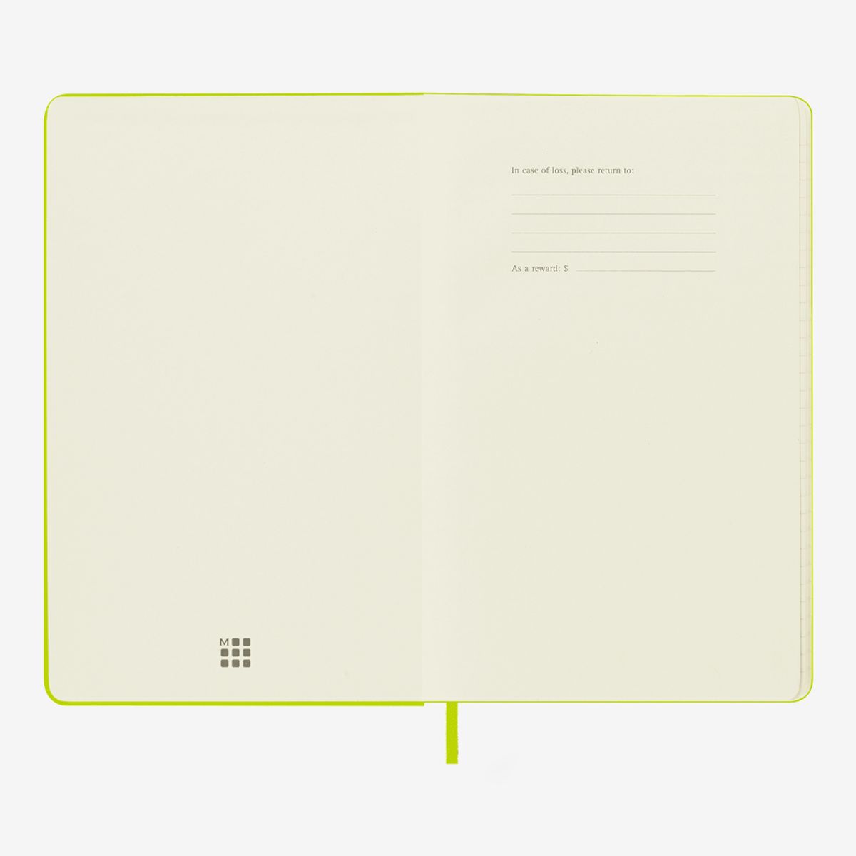 MOLESKINE - Cuaderno Grande Rayas Verde Li Hc