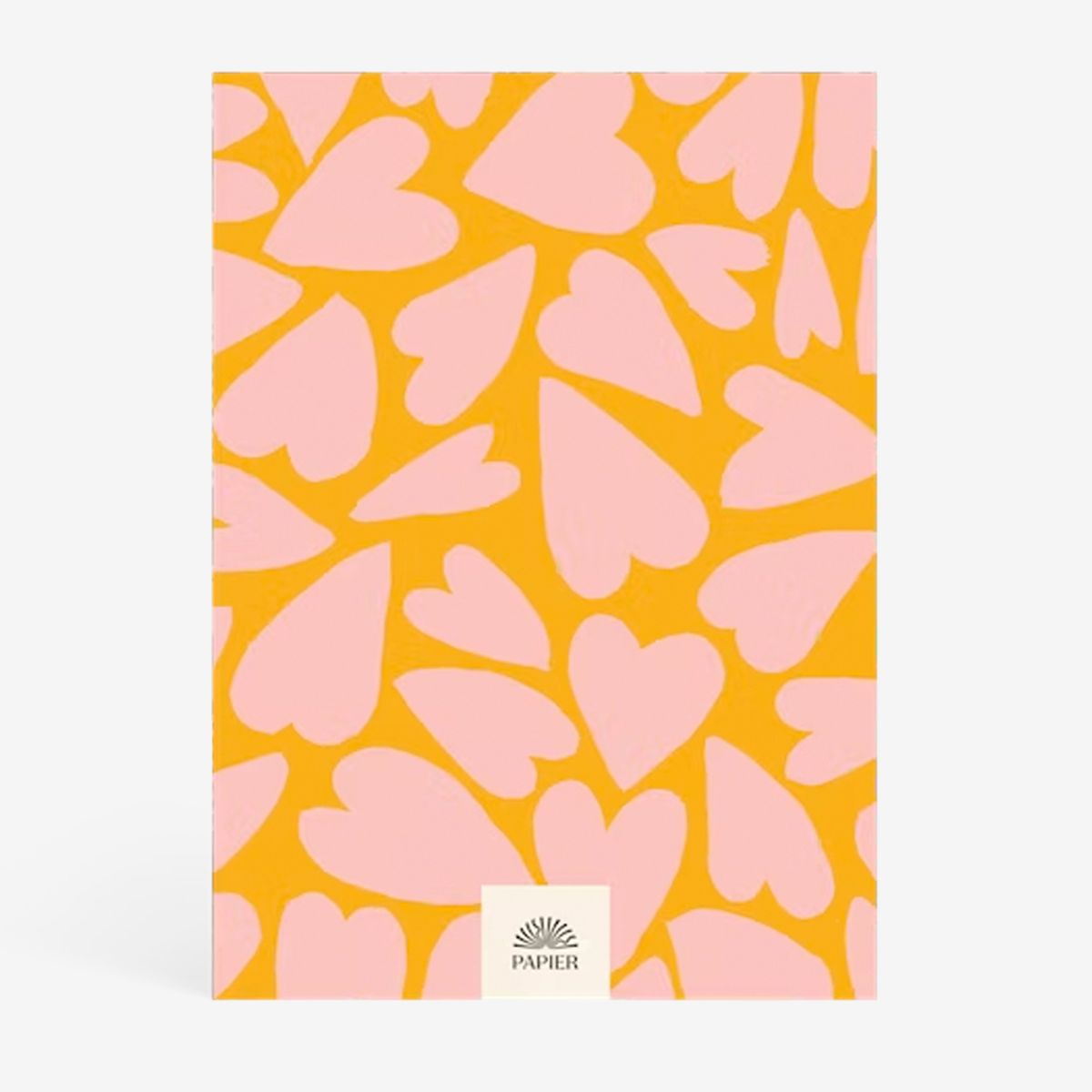 PAPIER - Cuaderno Corazones Morado