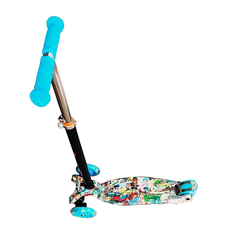 GENERICO - Scooter Patineta 3 Ruedas Tematico Monopatin Llanta De Luces