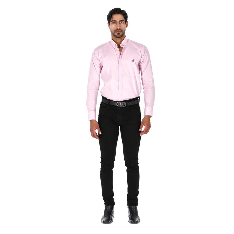 LA CHAQUETERIA - Camisa en Algodón 100% LCC2302 Rosada