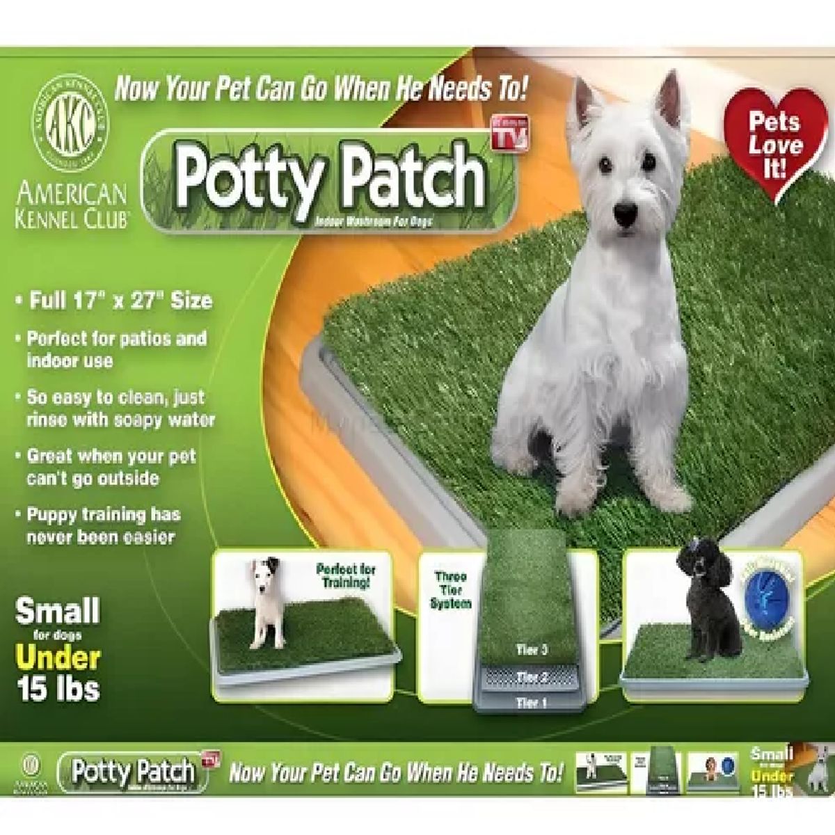 SKY - Tapete Entrenamiento Para Perros Potty Patch Grande 3 Capas