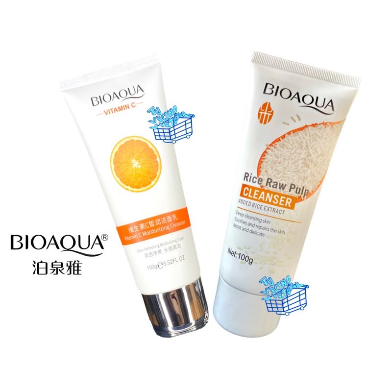 BIOAQUA - Jabon Vitamina C y Arroz Bioaqua