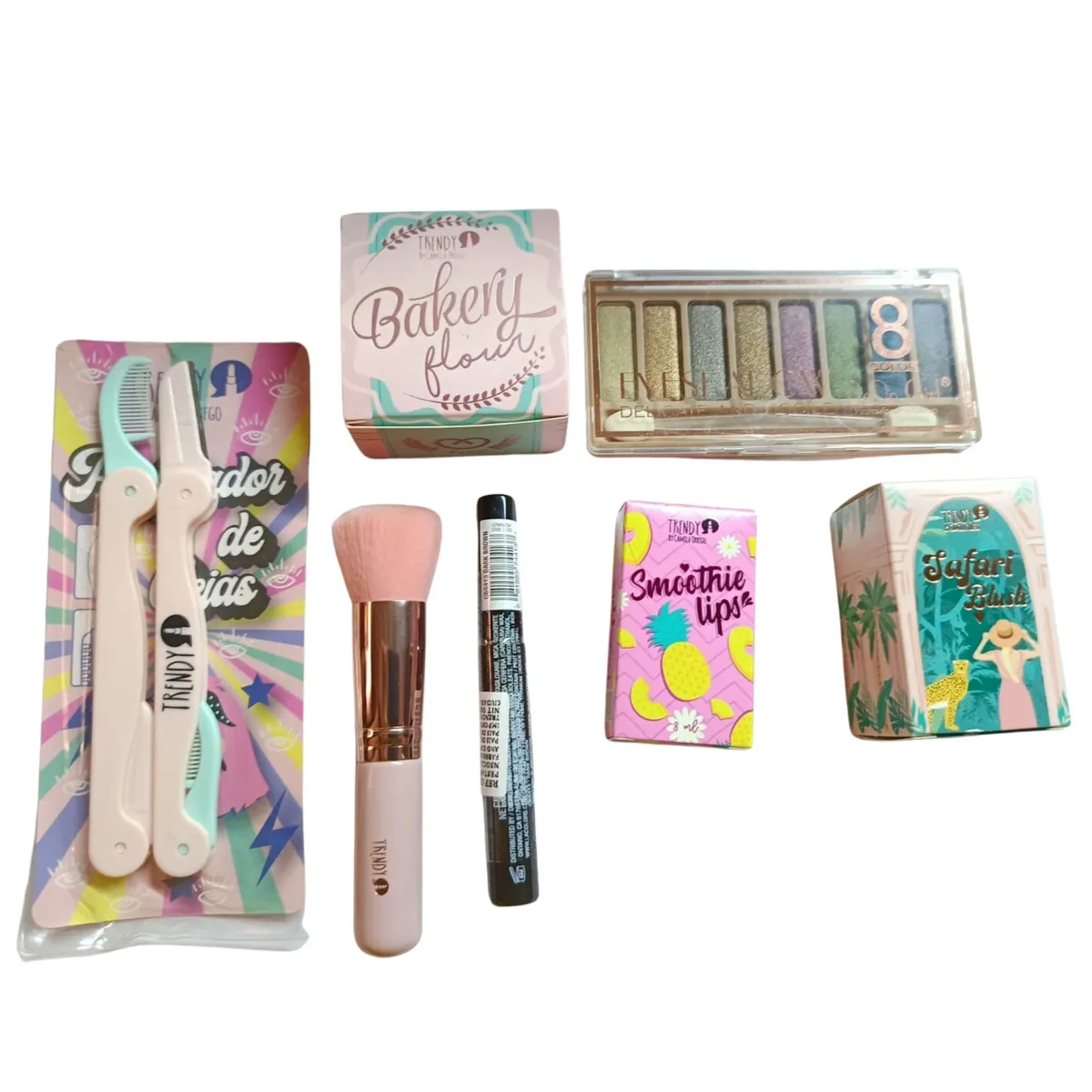 TRENDY - KIT MAQUILLAJE TRENDY POLVO SUELTO DEPILADOR