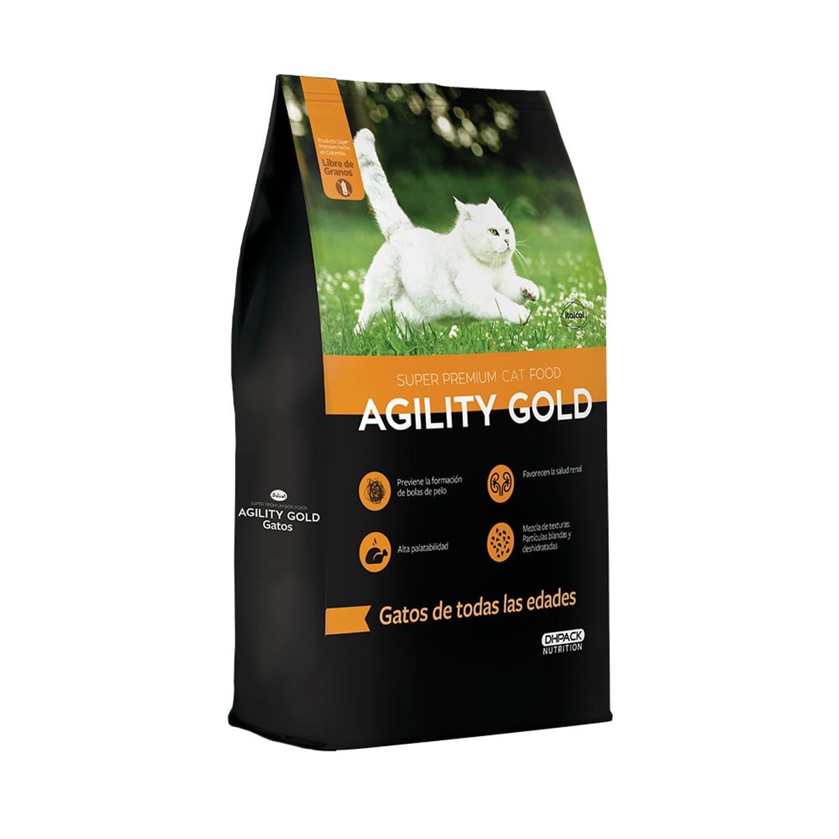 ITALCOL - Alimento Agility Gold Gatos x 7kg