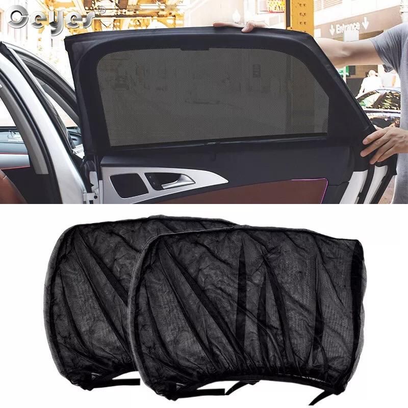 GENERICO - Parasol Cortina Lateral Para Ventana De Auto 2 Ud + Obsequio