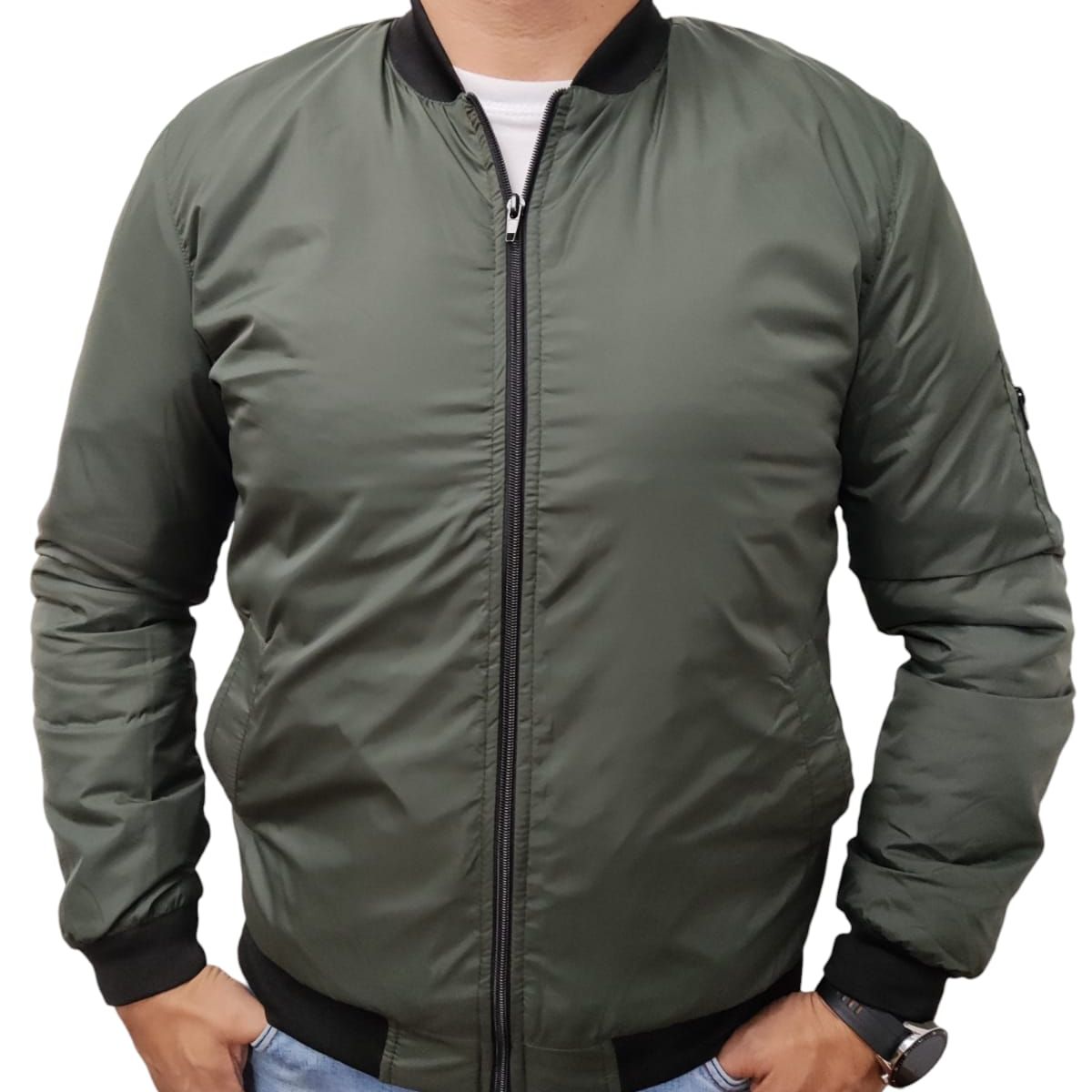 GENERICO - chaqueta hombre piloto impermeable