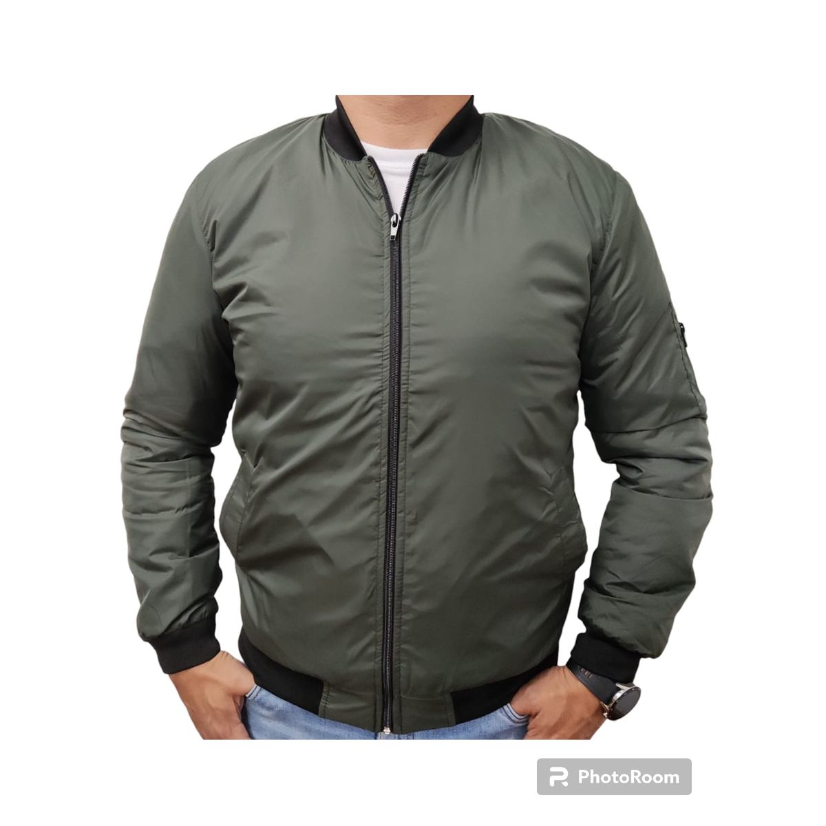 GENERICO - chaqueta hombre piloto impermeable