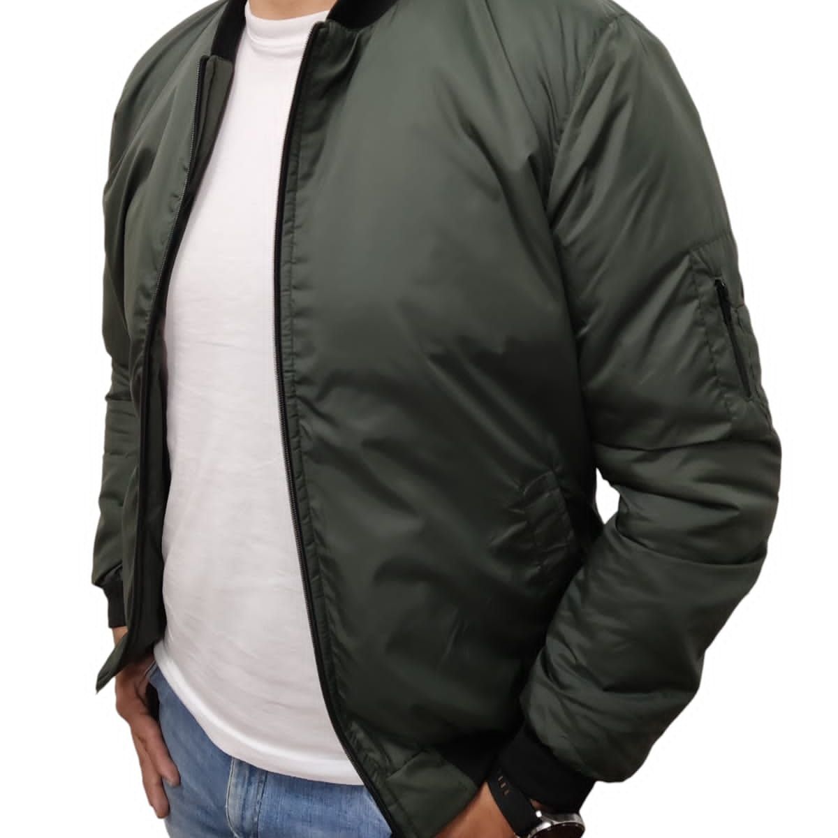 GENERICO - chaqueta hombre piloto impermeable