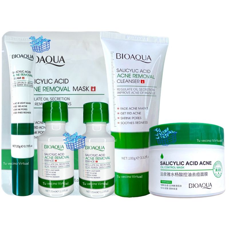 BIOAQUA - Kit Acido Salicilico x 6 Bioaqua