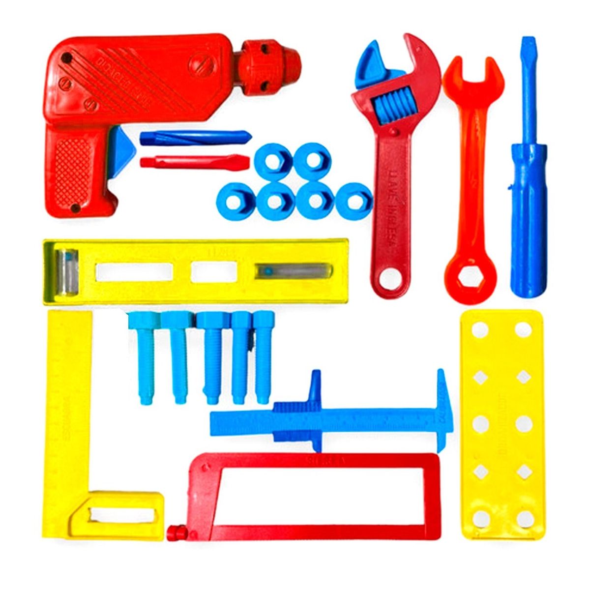 GENERICO - Juguete Niños Set De Herramientas Juego Kit Llaves Taladro