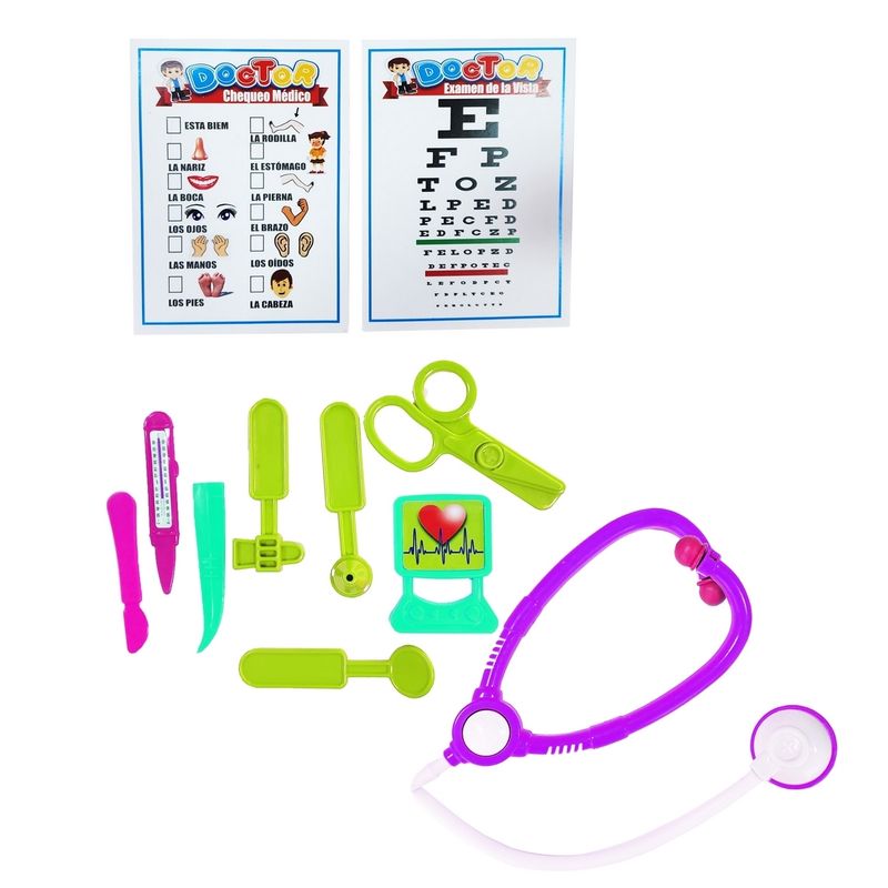 GENERICO - Set Doctor Kit Medico Juguete Niños Niños Estetoscopio