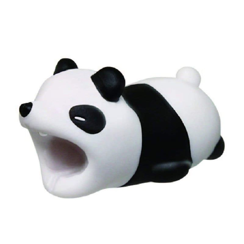 GENERICO - Protector Cable Cargador Usb Animal Bite Mordelon Panda