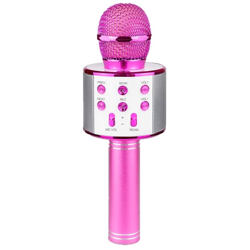GENERICO - Microfono Karaoke Con Altavoz Bluetooth Recargable Interacti