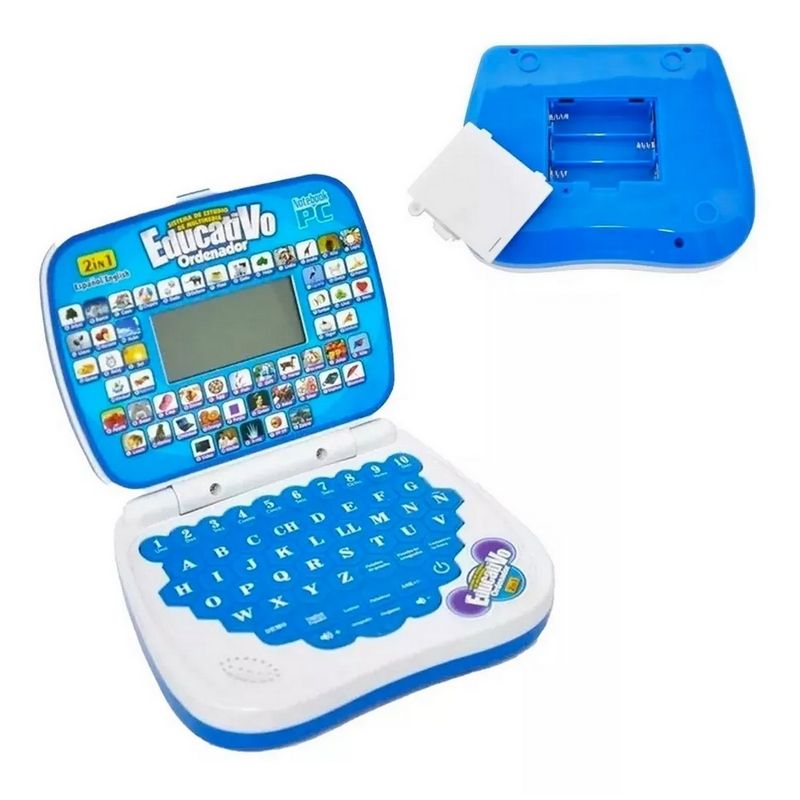 GENERICO - Mi Primer Portátil Infantil Mini Laptop Educativo Sonido Led