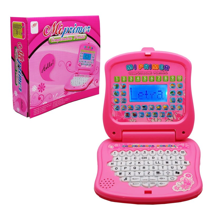 GENERICO - Mi Primer Portátil Infantil Mini Laptop Educativo + Baterias