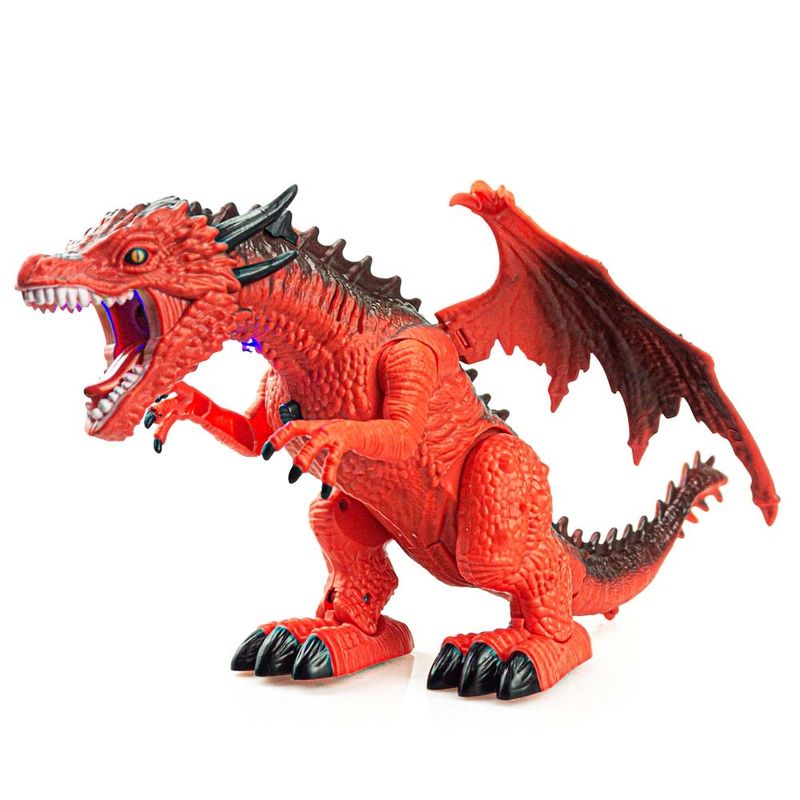 DAYOSHOP - Dragón Dinosaurio Movimiento Luces Sonidos Con Control