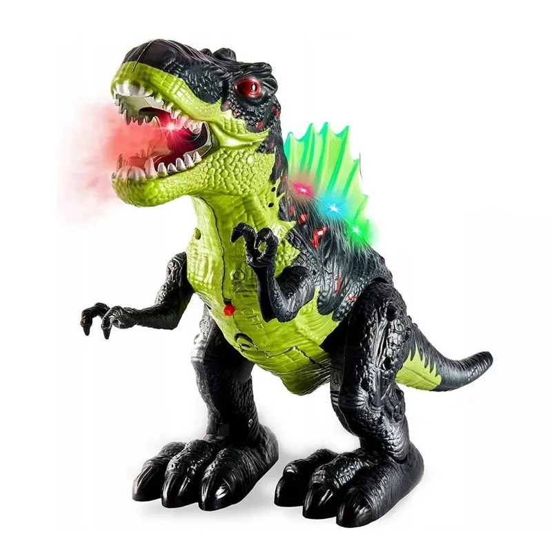 GENERICO - Dinosaurio Tiranosaurio Rex Movimiento Luces Sonido
