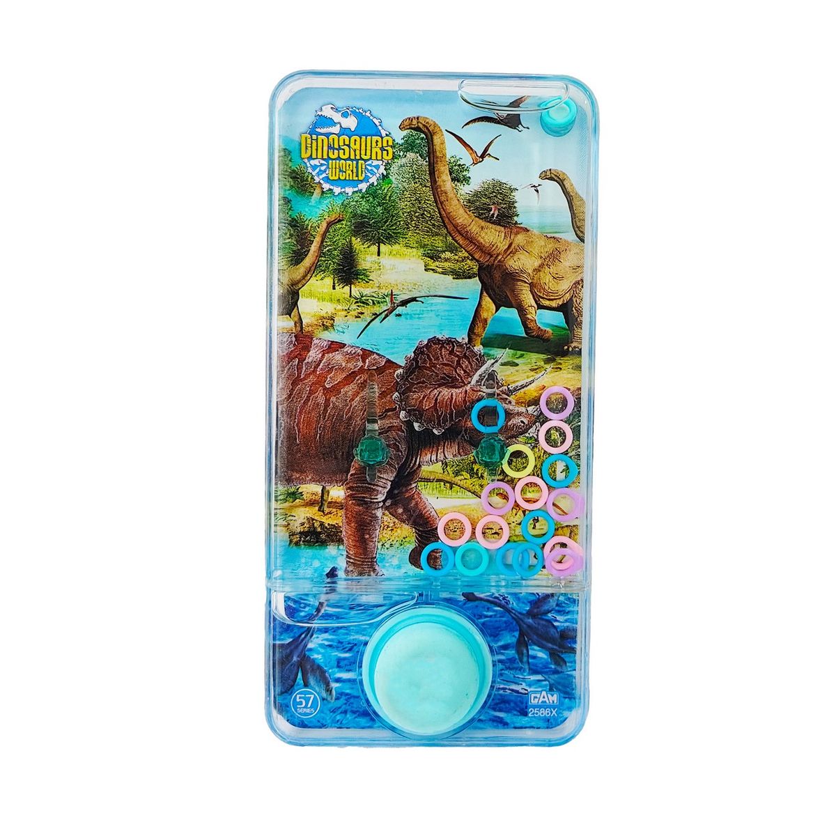 GENERICO - Juguete Anillos Diseño Atari De Agua De Dinosaurio Rex