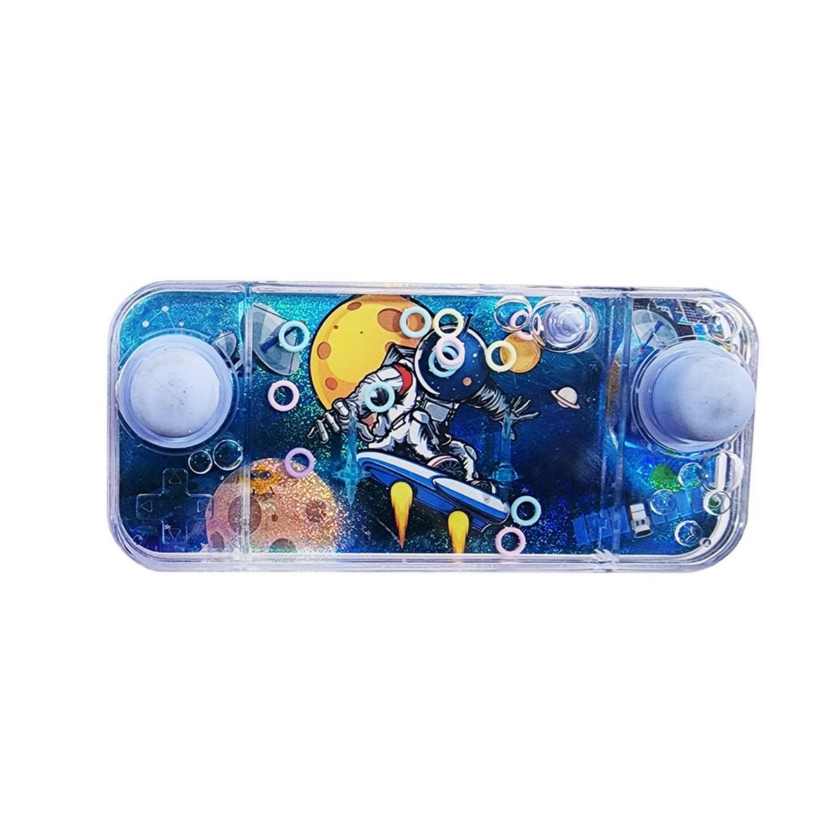 GENERICO - Juguete Anillos Diseño Atari De Agua De Cosmos Astronautas