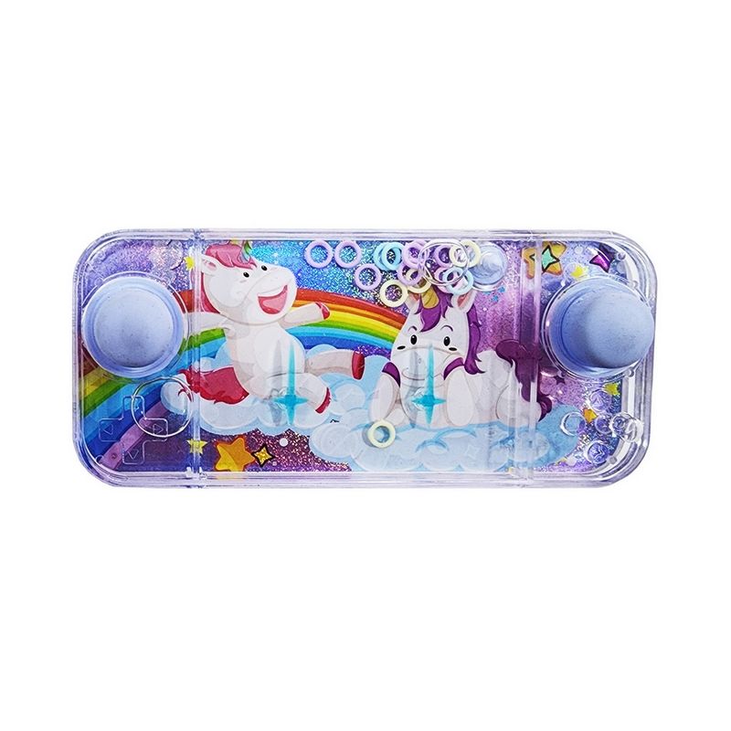GENERICO - Juguete Anillos Diseño Atari De Agua De Pony Unicornio Niñas