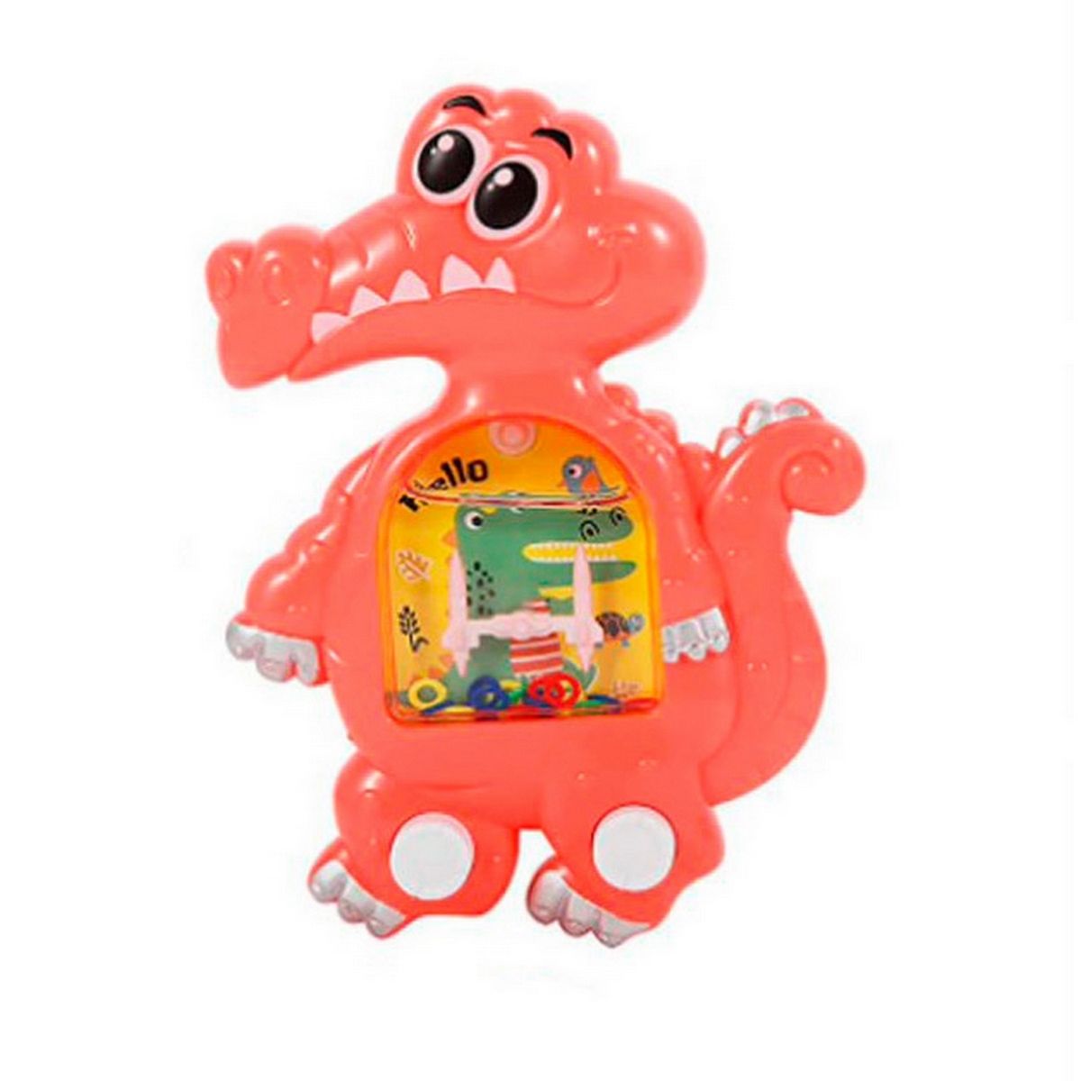 GENERICO - Juguete Anillos Diseño Atari De Agua De Dinosaurio Cocodrilo