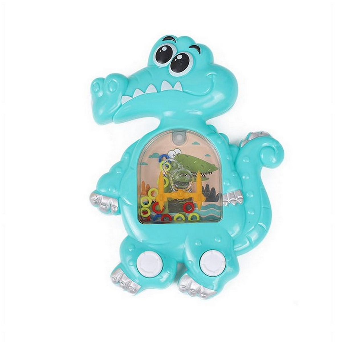 GENERICO - Juguete Anillos Diseño Atari De Agua De Dinosaurio Cocodrilo