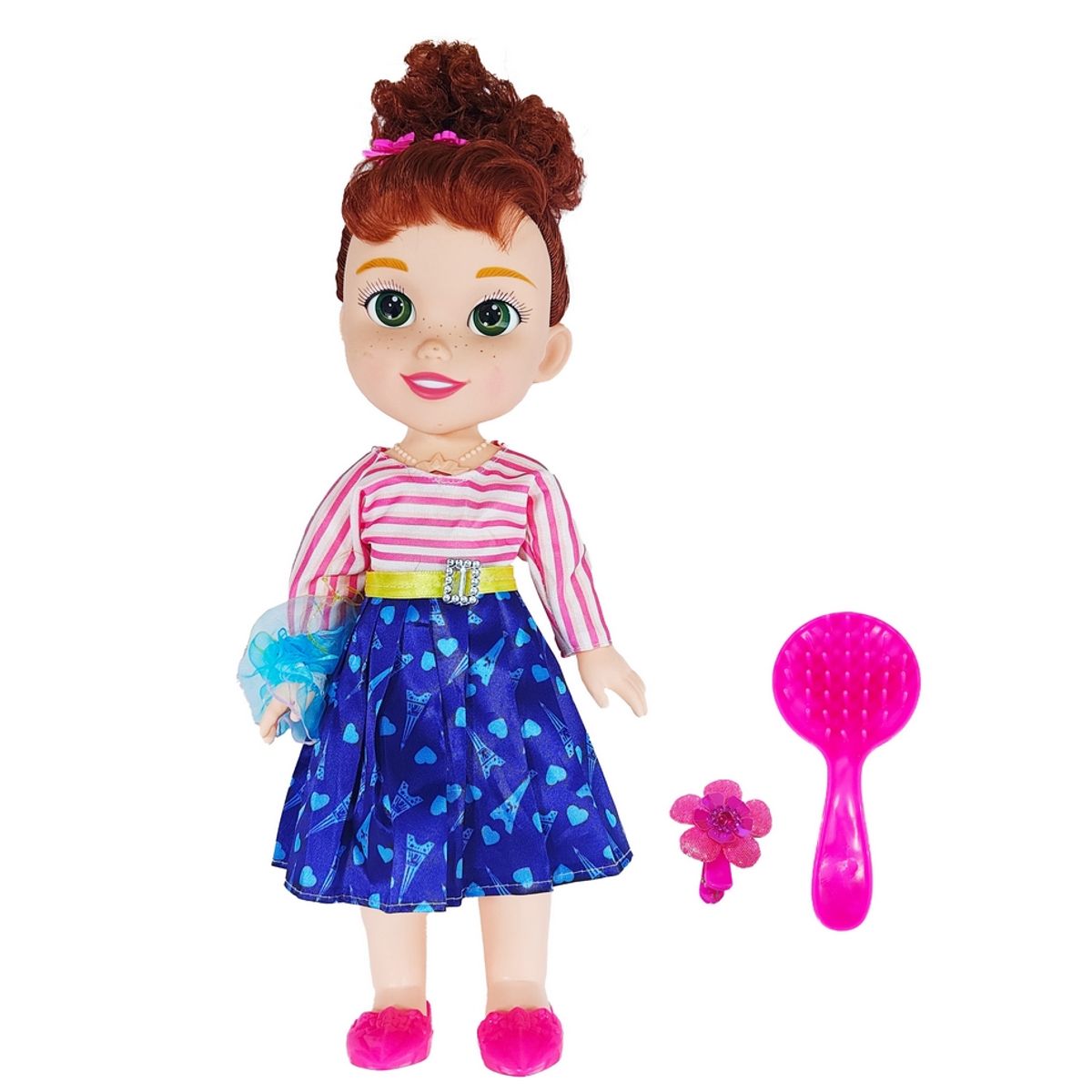 GENERICO - Muñeca Nancy Mediana Canta Luces Sonido Accesorios Juguete