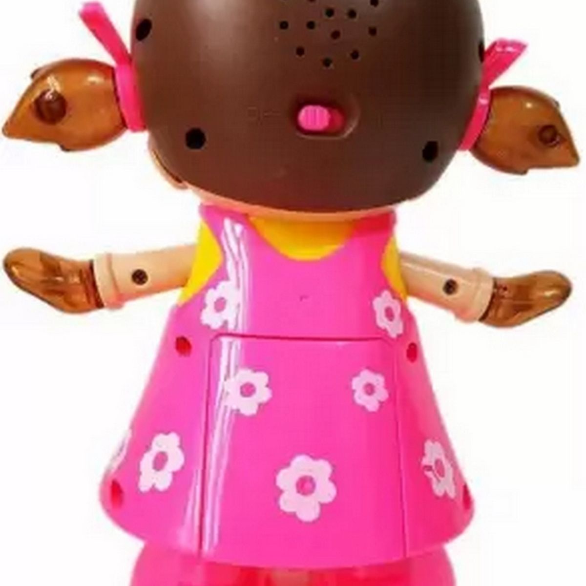 GENERICO - Muñeca Flor Robot Juguete Luces Sonido Movimiento