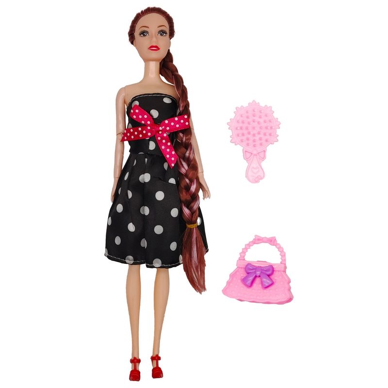GENERICO - Muñeca Princesa Vestido Juguete Niñas + Accesorios