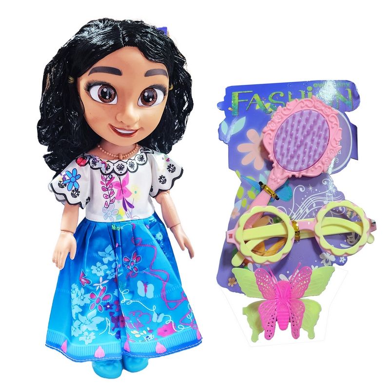 GENERICO - Muñeca Encanto Mirabel Sonido + Accesorios Juguete Niñas