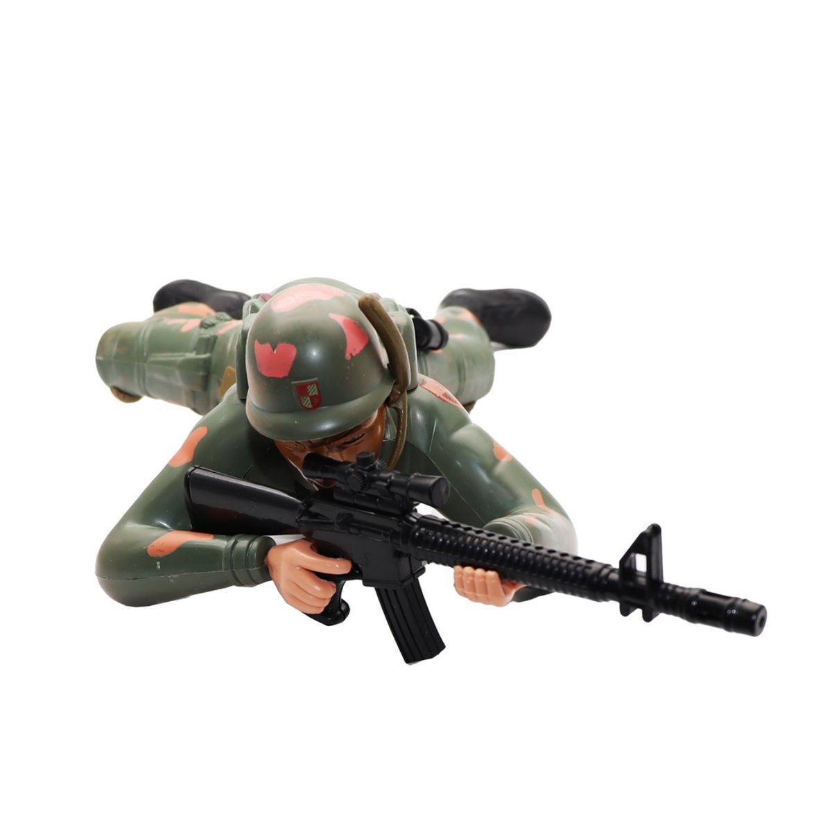 GENERICO - Soldado Militar Juguete Sonido Movimiento Luces