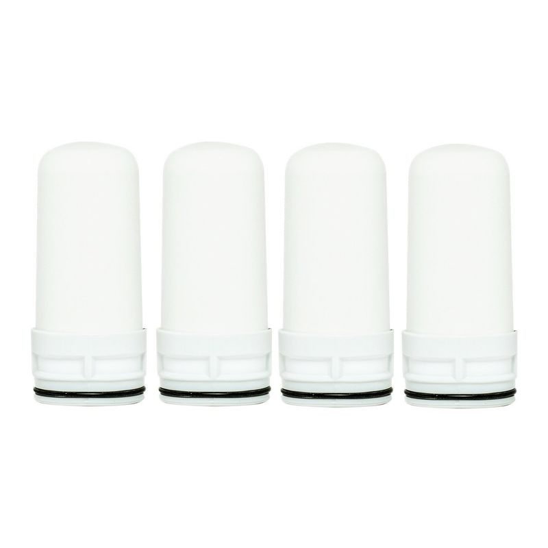 ECOTRADE - Repuesto Ceramica Filtro Purificador Agua Kit por 4 Ecotrade