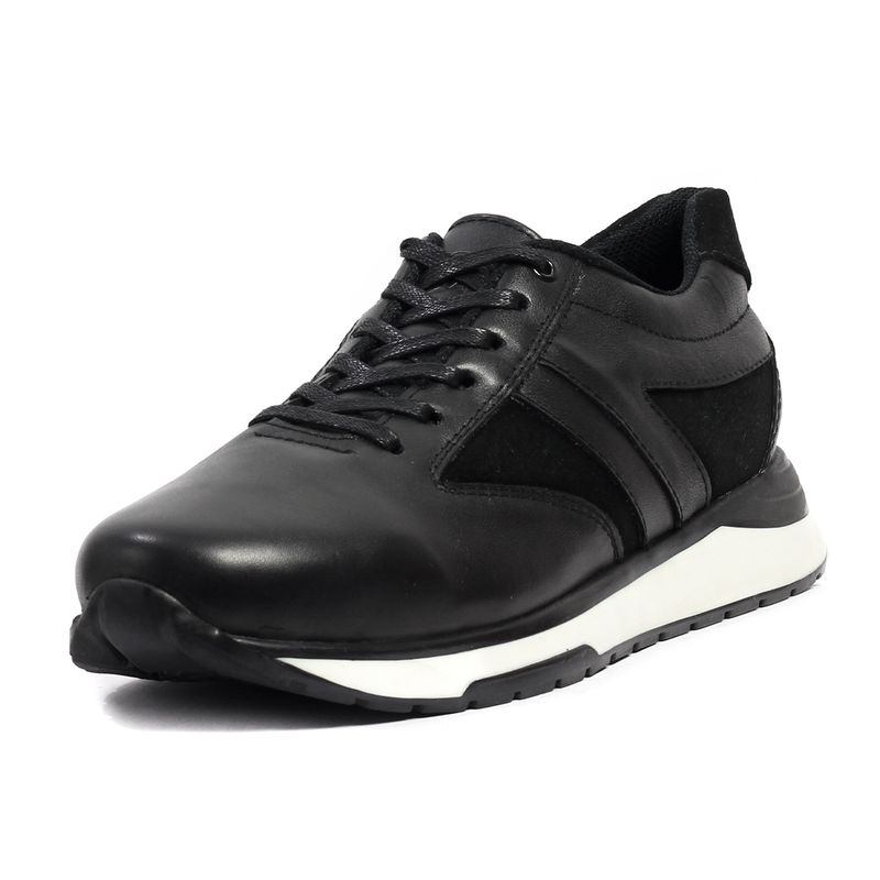 GENERICO - Tenis Cuero Hombre VillabonR VA-3013 Negro