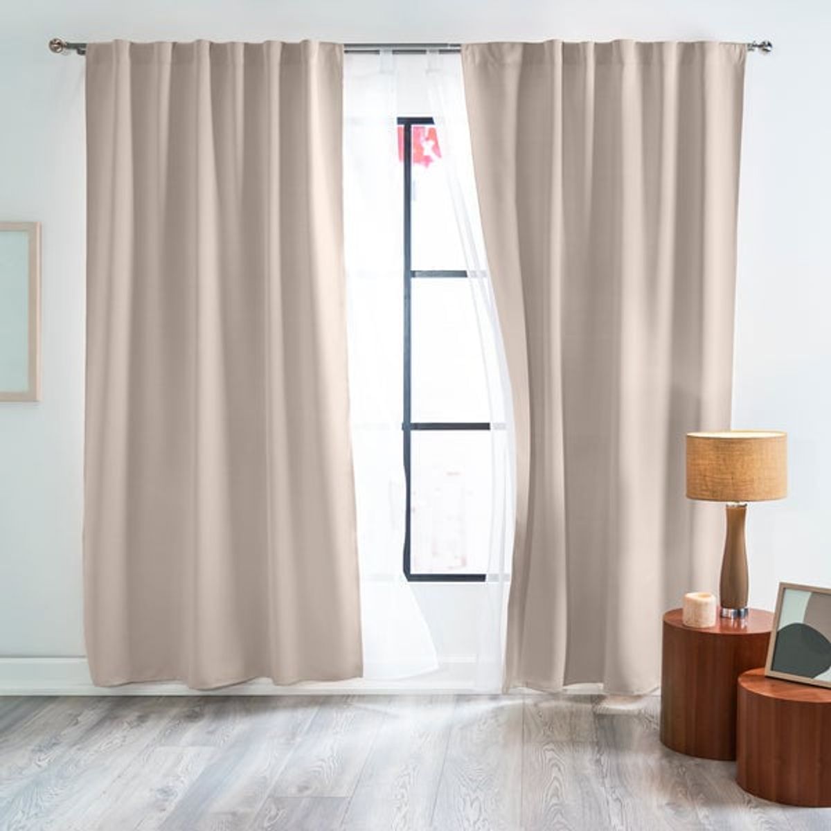 VIANNEY - Cortinas Viasoft Almond Corta Vianney