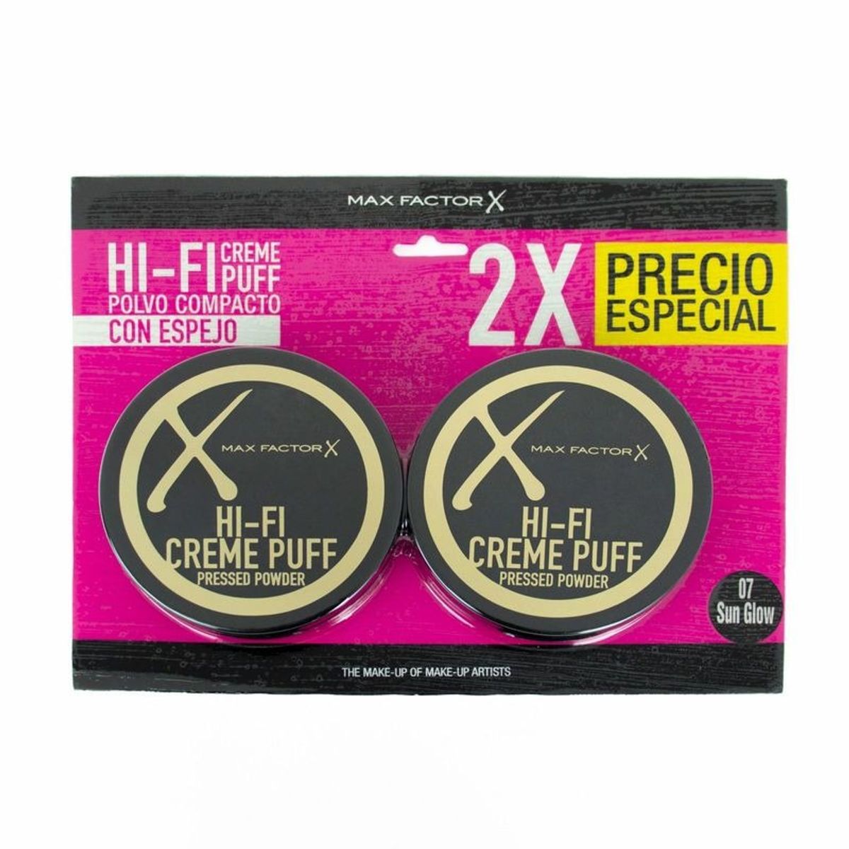 MAX FACTOR - Polvo Max Factor Hi Fi Creme Puff Deluxe Tono 07 15gr X2 uds