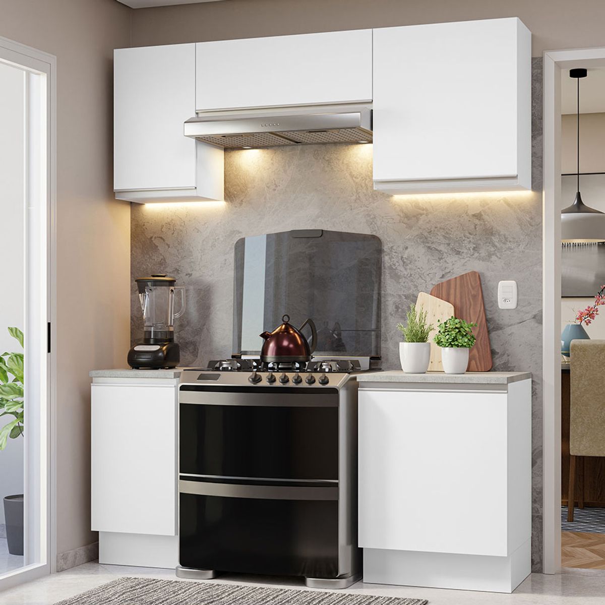 MADESA - Cocina Integral Glamy 1.80 Metros 12