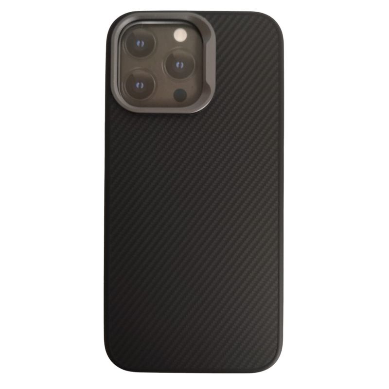 PYX - Estuche Compatible iPhone 15 Pro Max Urban Carbón Negro