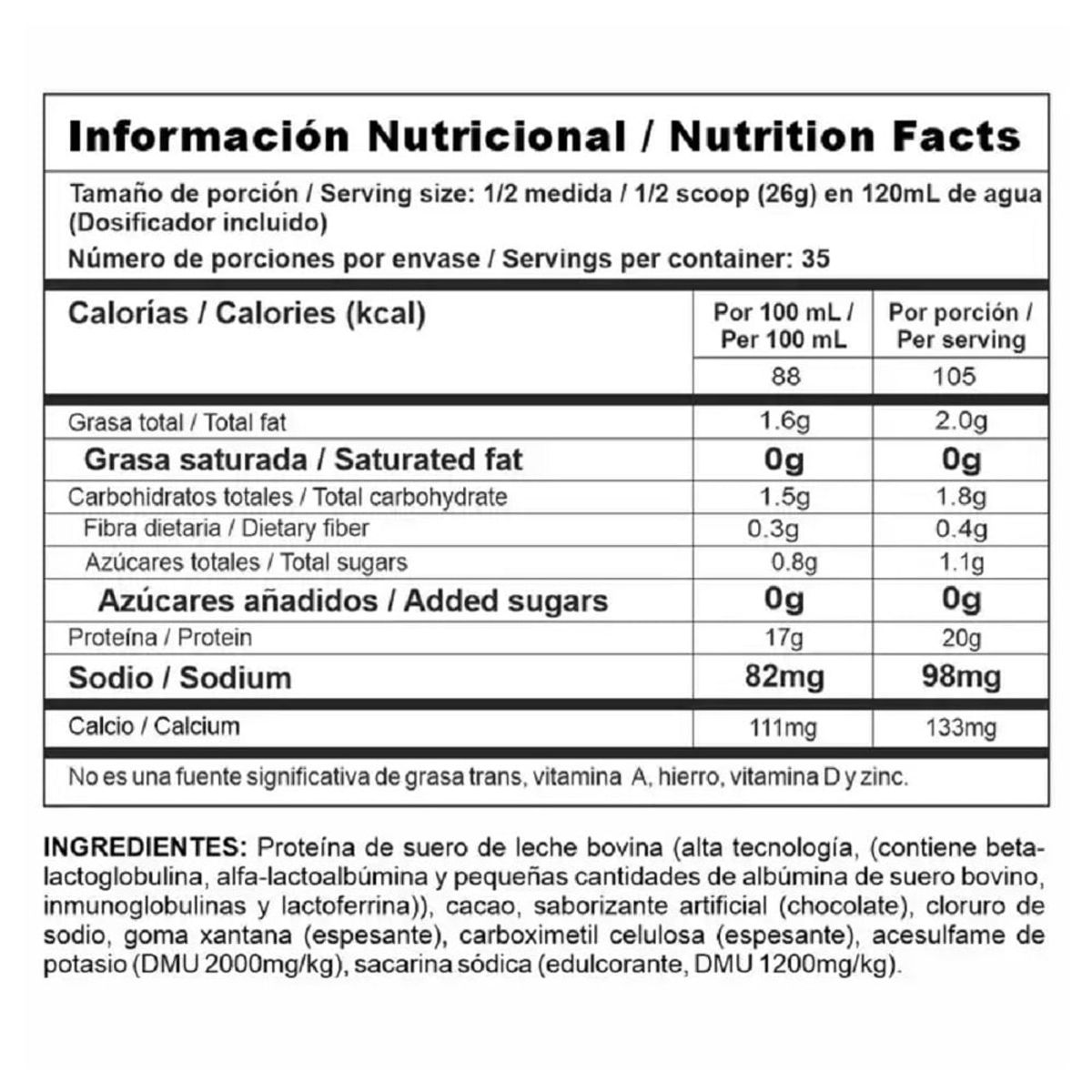MEGAPLEX - Combo Proteina Bipro Classic Chocolate 2 lb+Creatina Crea Stack 1.3 LB