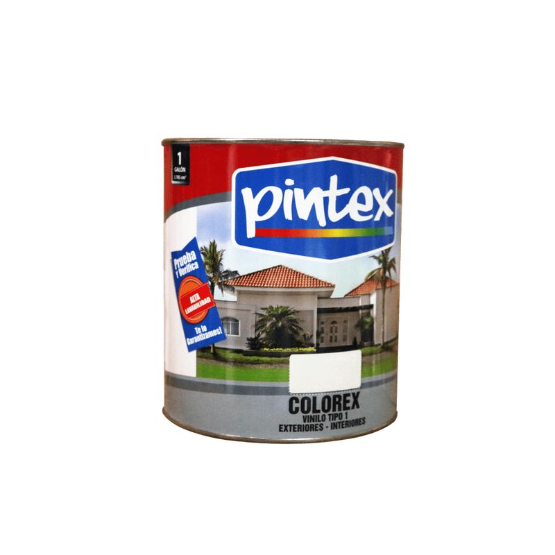 GENERICO - VINILO TIPO I COLOREX  BLANCO 1 GALON