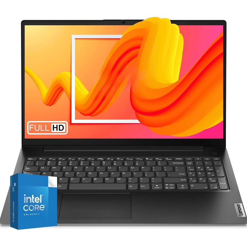 LENOVO - Lenovo Laptop serie V15, 16 GB de RAM, almacenamiento SSD de 256 GB, pantalla FHD de 15.6 ″