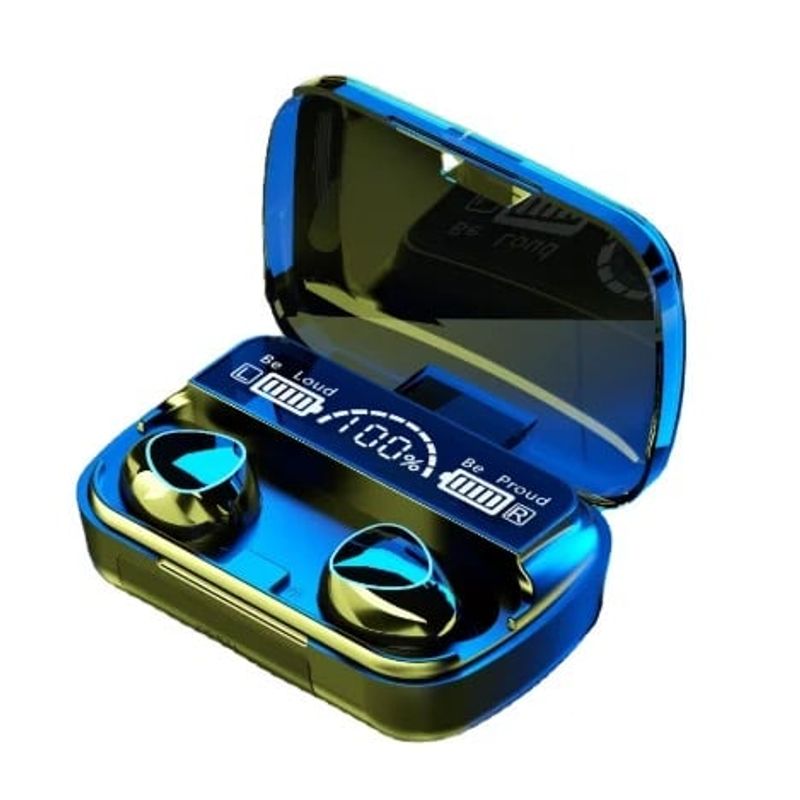 GENERICO - Audífonos Inalámbricos Bluetooth M10 Negro Con Luz Led.