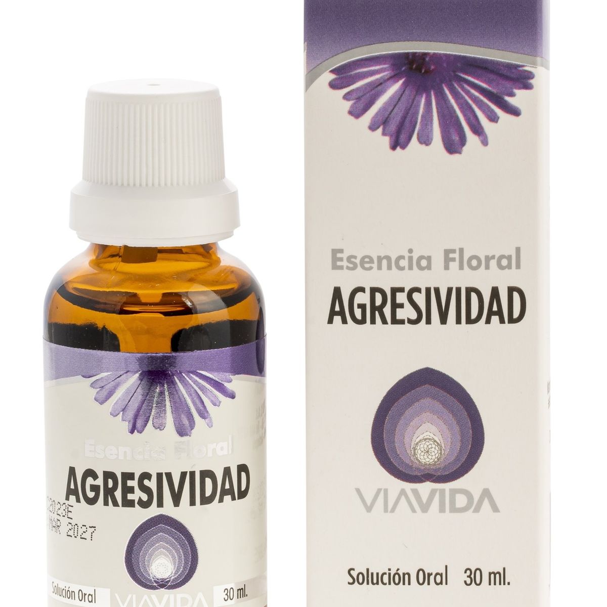 VIAVIDA - ESENCIA FLORAL AGRESIVIDAD VIAVIDA